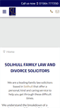 Mobile Screenshot of divorcesolicitorsolihull.com